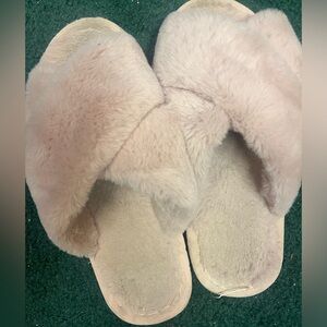 Fuzzy slippers